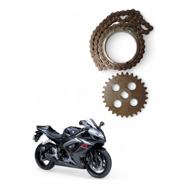 Corrente Bomba Óleo Suzuki Srad 750 2008