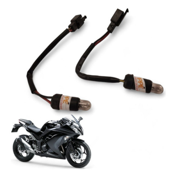 Chicote Meia Luz Kawasaki Ninja 300 2014