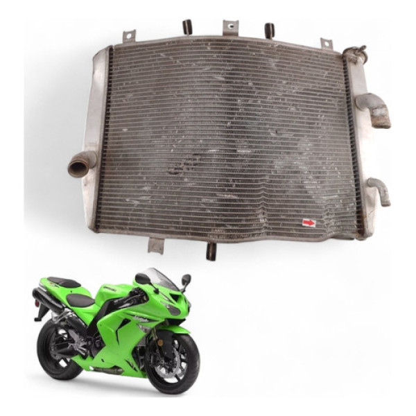 Radiador Kawasaki Zx10 R 2007 Com Avaria