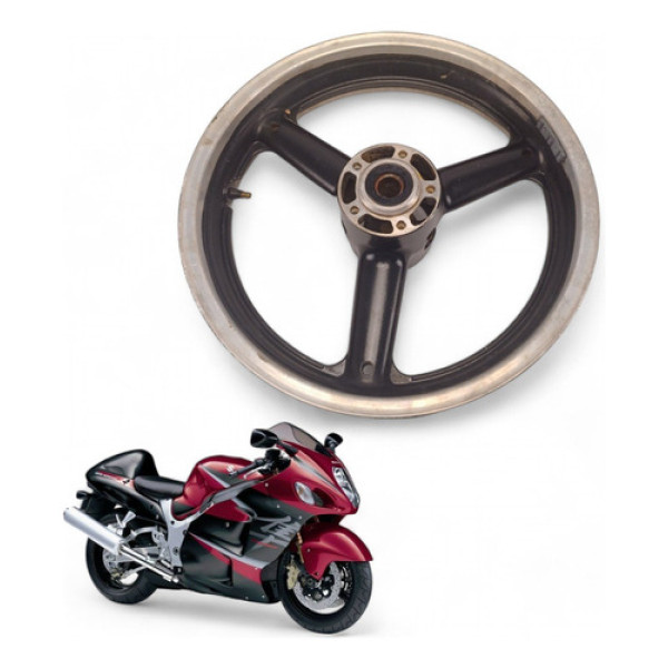 Roda Dianteira Suzuki Hayabusa 2007 Com Avaria