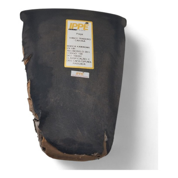 Banco Traseiro Carona Kawasaki Zx 10r 2011 Com Avaria