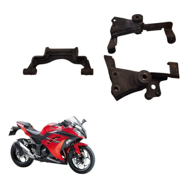 Kit Suporte Motor Kawasaki Ninja 300 2015