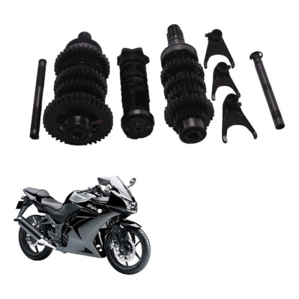 Cambio Completo Kawasaki Ninja 250 2009