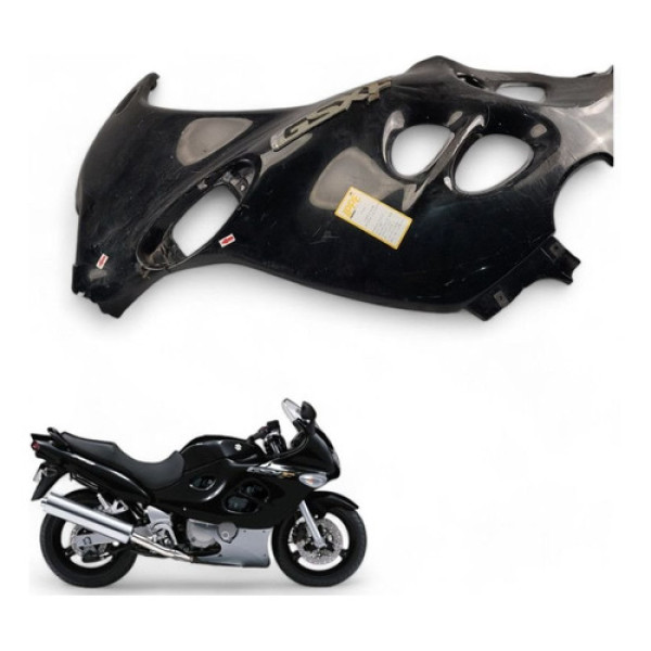 Carenagem Lateral Esquerda Suzuki Gsx 750f 2008 Com Avaria