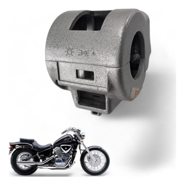 Chave Punho Luz Honda Shadow 600 1999 Com Avaria