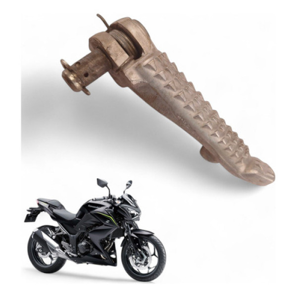 Pedaleira Dianteira Direita Kawasaki Z300 2019