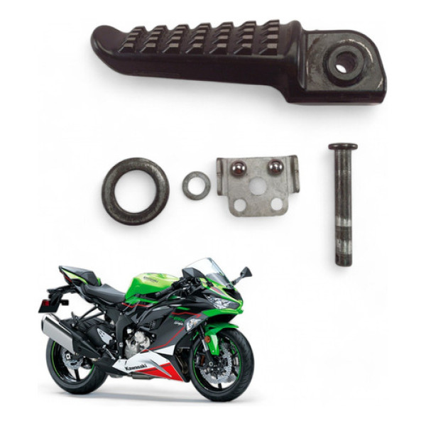 Pedaleira Traseira Direita Kawasaki Zx 6r 2023