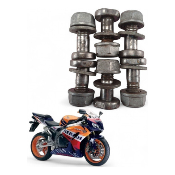 Kit Porca Coroa Honda Cbr 1000rr 2007