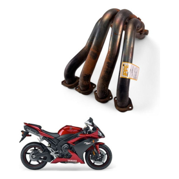 Curva Escapamento Yamaha R1 2008