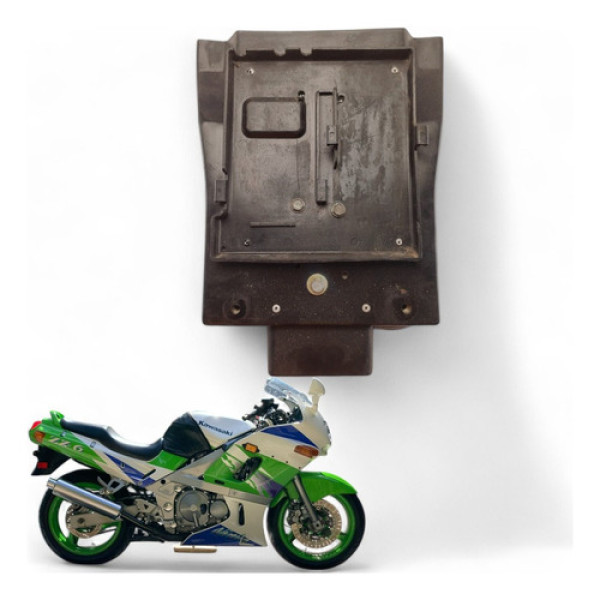 Suporte Placa Kawasaki Zx 600 1995 Com Avaria