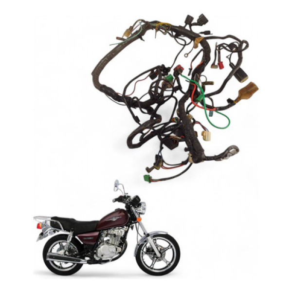 Chicote Principal Suzuki Intruder 125 2007 Com Avaria