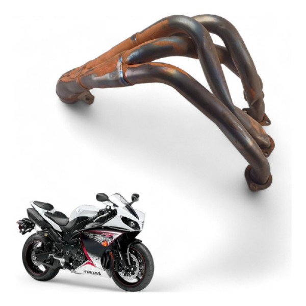 Curva Escapamento Yamaha Yzf R1 2009 Com Avaria