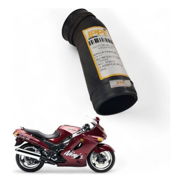 Duto De Ar Lado Esquerdo Kawasaki Zx 11 1996