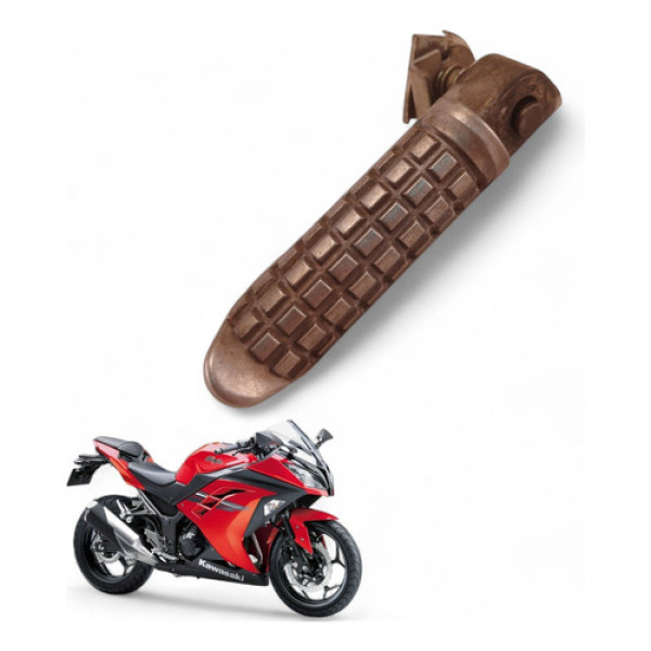 Pedaleira Traseira Direita Kawasaki Ninja 300 2013