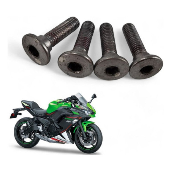 Kit Parafuso Disco Freio Traseiro Kawasaki Ninja 650 2022