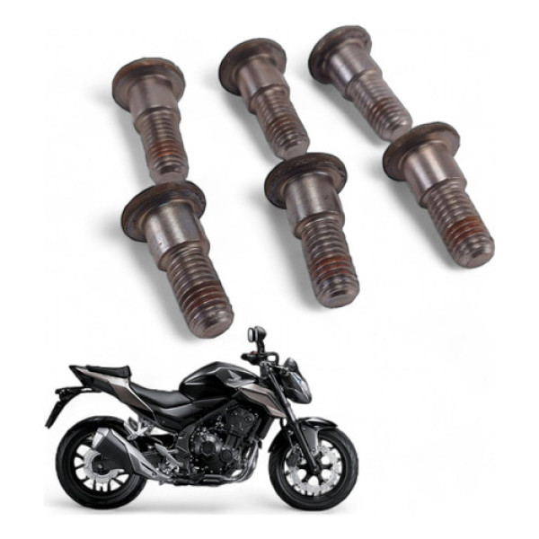 Kit Parafuso Disco Freio Dianteiro Honda Cb 500f 2016