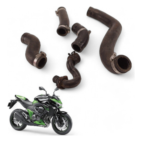 Kit Mangueiras Radiador Kawasaki Z800 2013