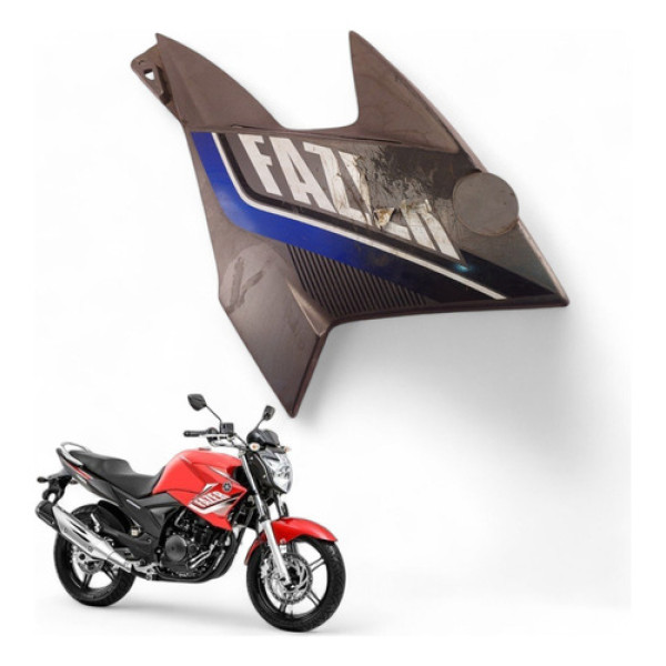 Aba Tanque Direita Yamaha Fazer 250 2015 Com Avaria