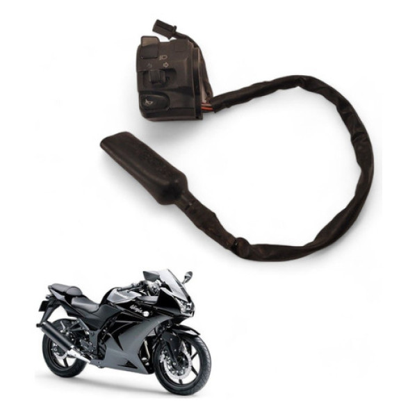 Chave Punho Luz Kawasaki Ninja 250r 2010