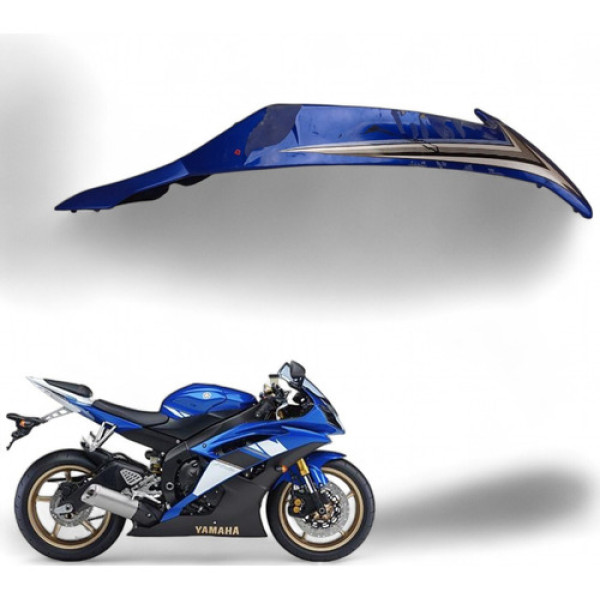 Carenagem Superior Direita Yamaha Yzf R6 2008 Com Avaria