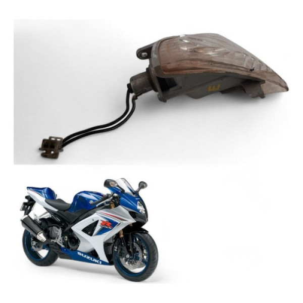 Pisca Traseiro Esquerdo Suzuki Srad 1000 2007 Com Avaria