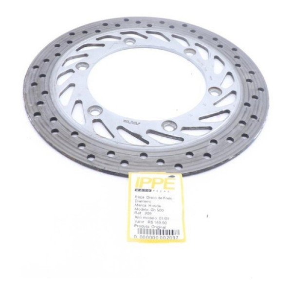 Disco De Freio Dianteiro Cb 500 Honda De 1998 A 2005 (209)