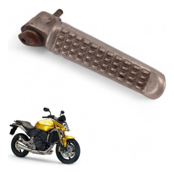 Pedaleira Traseira Esquerda Honda Hornet 2009 Com Avaria