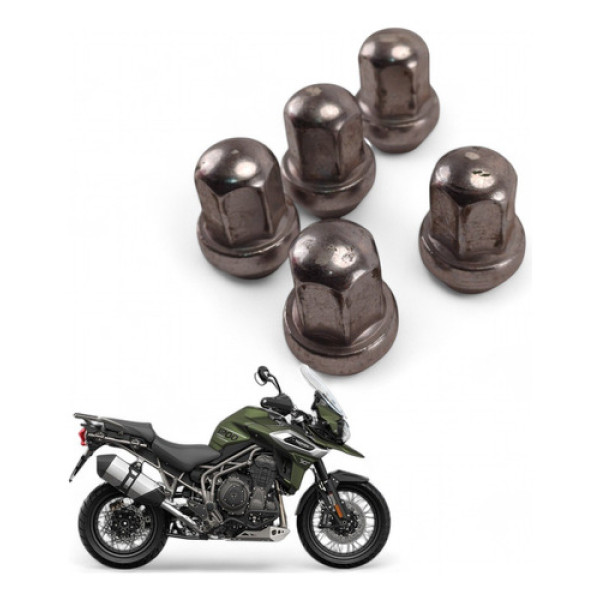 Kit Porca Roda Traseira Triumph Tiger 1200 Xca 2020