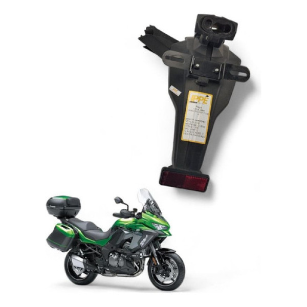 Paralama Traseiro Suporte Placa Kawasaki Versys 1000 2020 Co