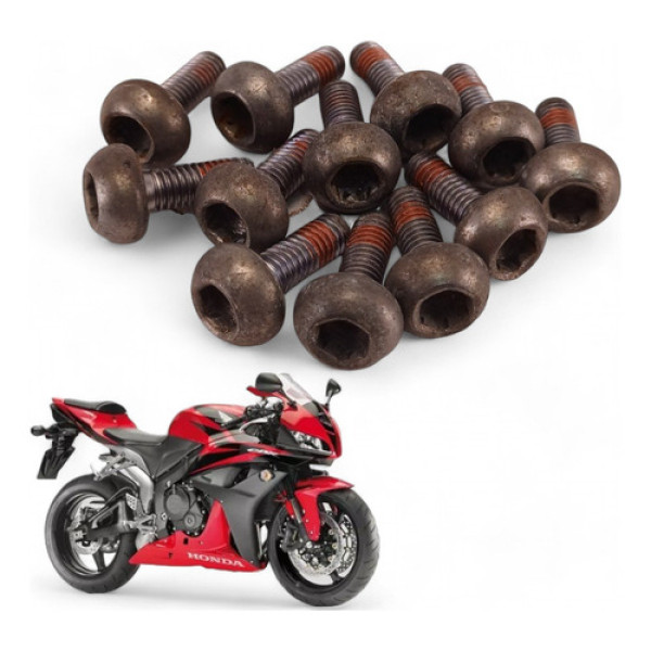 Kit Parafuso Disco Freio Dianteiro Honda Cbr 600 Rr 2008