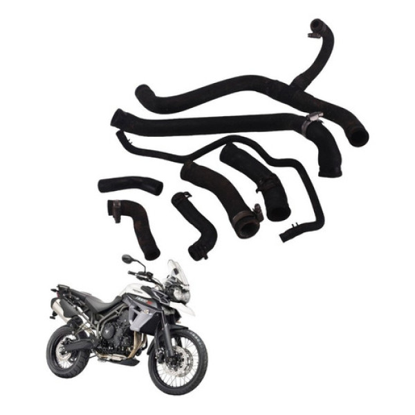 Kit Mangueiras Radiador  Triumph Tiger 800xc 2014
