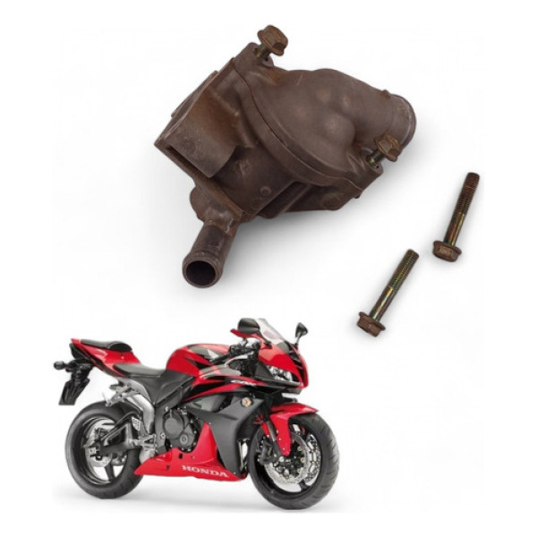 Carcaça Válvula Termostática Honda Cbr 600 Rr 2008