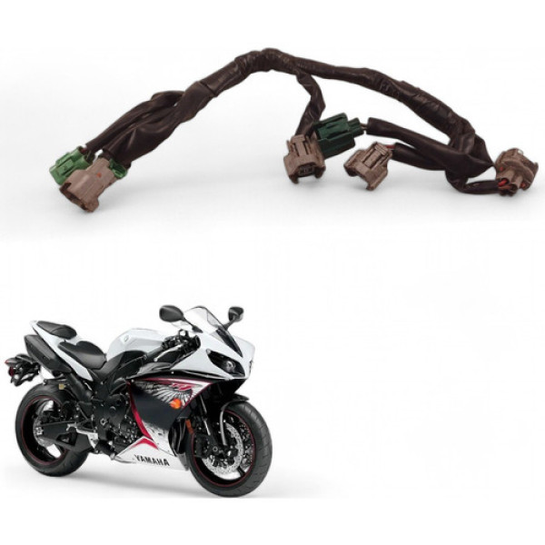 Chicote Bico Injetor Baixa Yamaha Yzf R1 2010