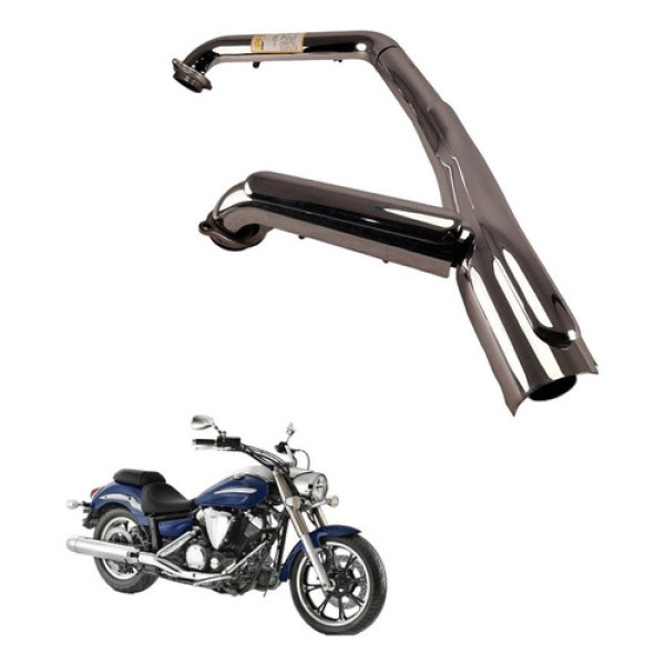 Curva Escapamento Yamaha Midnight 950 2012
