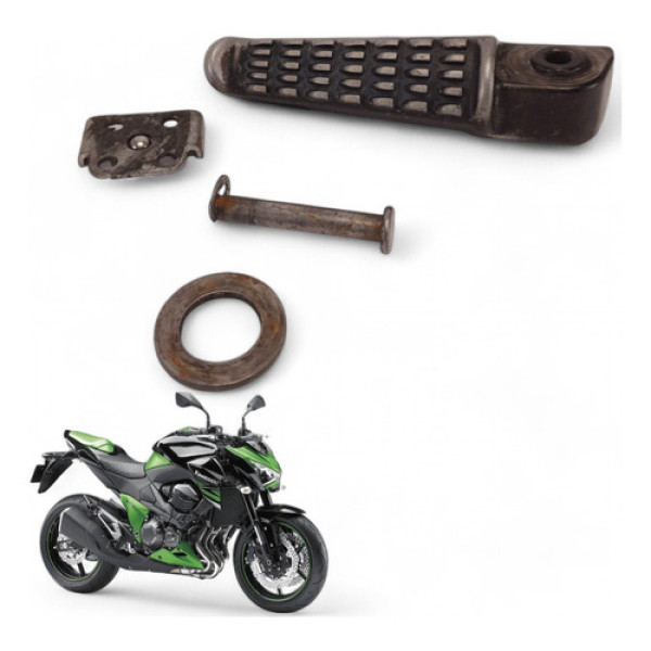 Pedaleira Traseira Esquerda Kawasaki Z800 2013