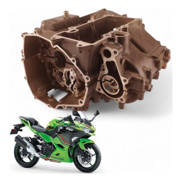 Bloco Motor Jogo Kawasaki Ninja 400 2019 Com Avaria