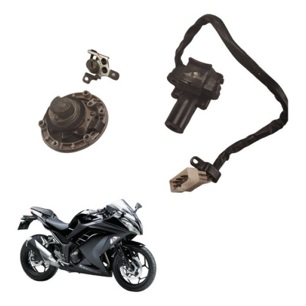 Kit Chave Ignição Sem Chaves Kawasaki Ninja 300 2016