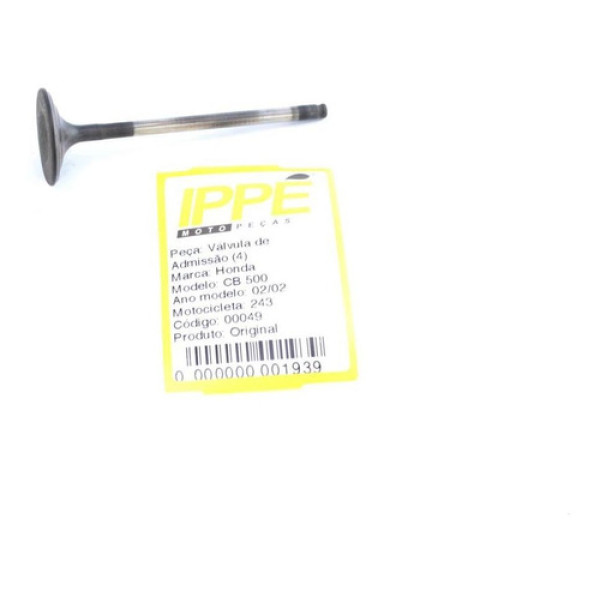 Válvula De Admissão (4) Cb 500 (243)