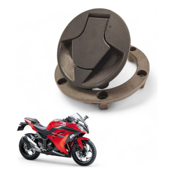 Tampa Tanque Ninja 300 Kawasaki 2014