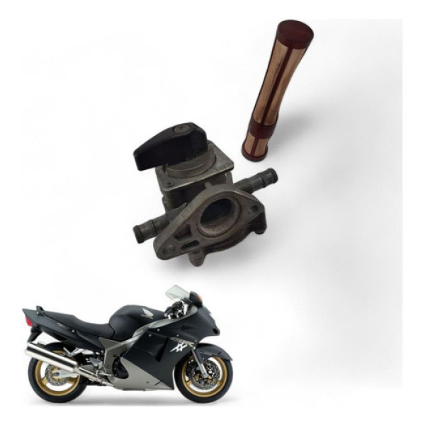 Torneira Combustivel Honda Cbr 1100xx 1998 Com Avaria