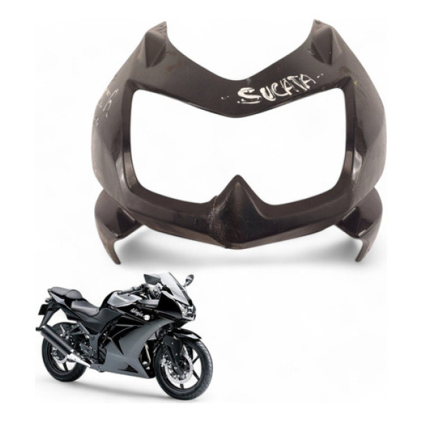 Carenagem Farol Kawasaki Ninja 250 R 2009 Com Avaria