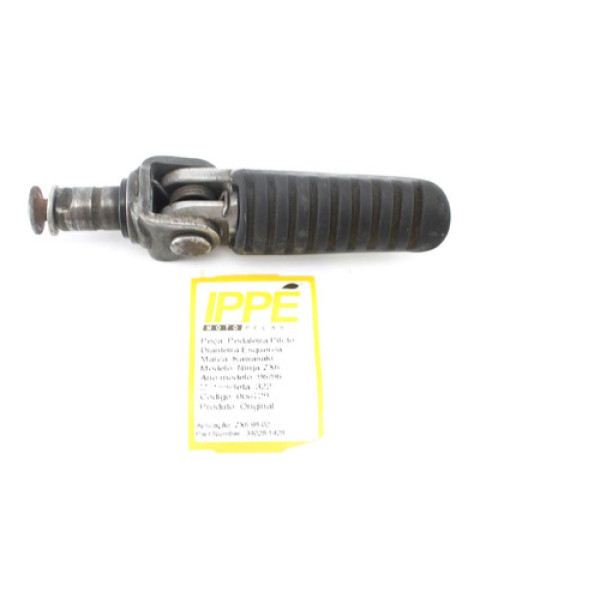 Pedaleira Piloto Dianteira Esquerda Ninja Zx6 Kawasaki (322)