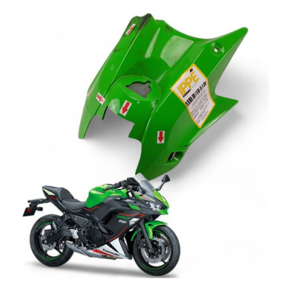 Acabamento Chave Ignição Kawasaki Ninja 650 2022 Com Avaria