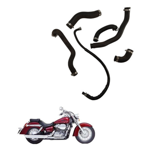Kit Mangueira Radiador Honda Shadow 750 2006