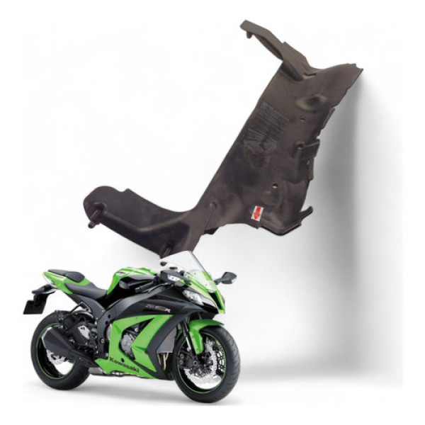 Acabamento Superior Radiador Kawasaki Zx10 R 2011 Com Avaria