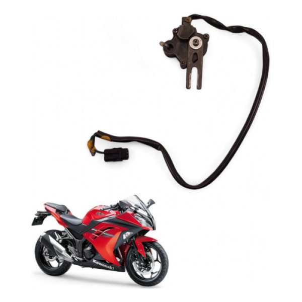 Sensor Cavalete Lateral Kawasaki Ninja 300 2014 Com Avaria