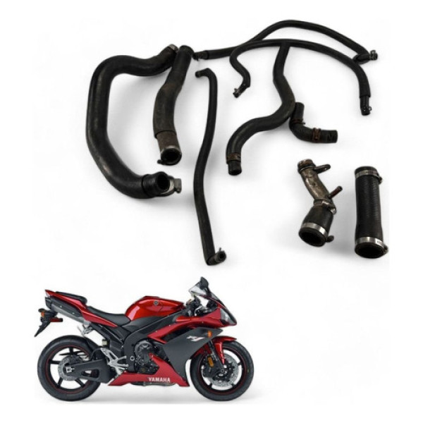 Kit Mangueiras Radiador Yamaha R1 2008