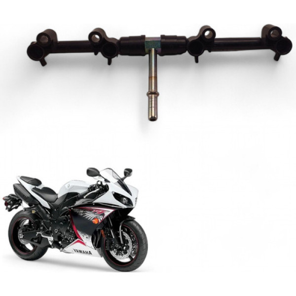 Flauta Bicos Injetor Alta Yamaha Yzf R1 2010