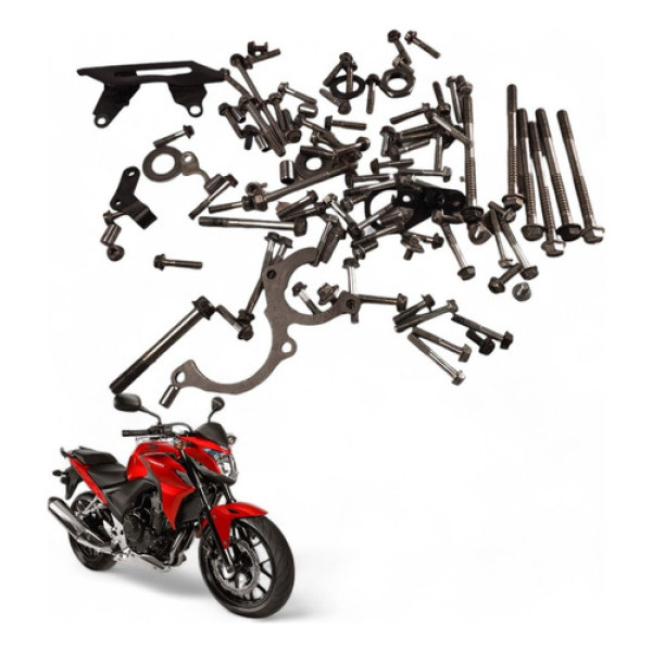 Kit Parafuso Motor Honda Cb 500f 2014