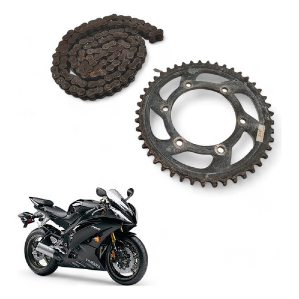 Kit Relação Yzf R6 Yamaha 2008